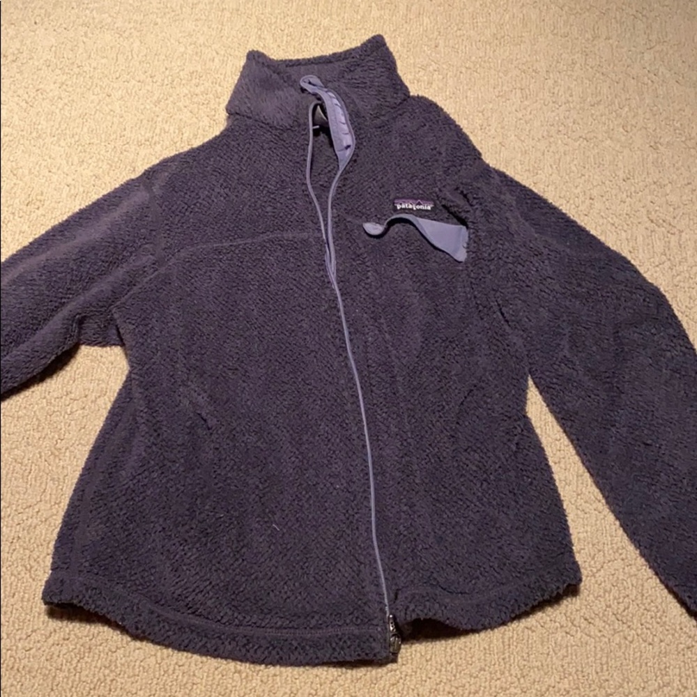 Navy Blue Patagonia Zip